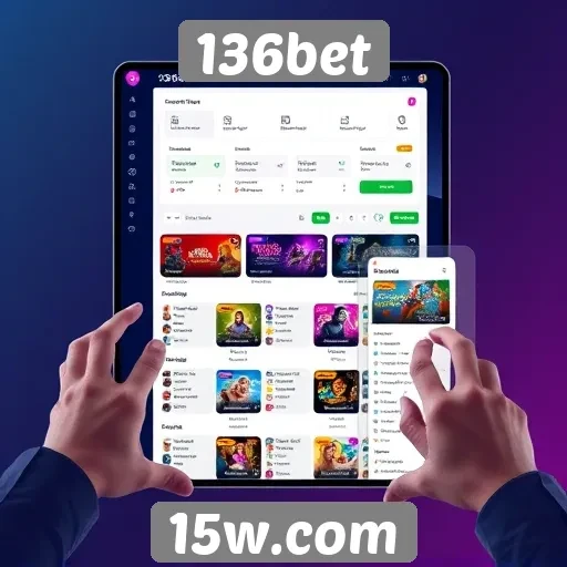 Interface do usuário do 136bet é intuitiva e acessível